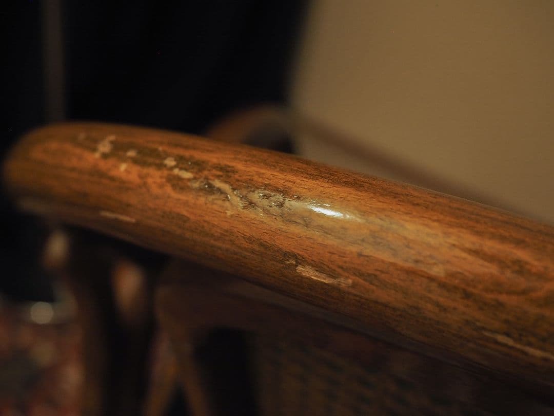 【値引中】“karimoku”アームラタンチェアD