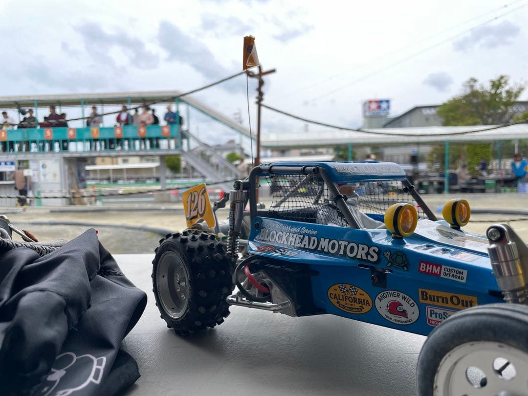 タミヤ ブロックヘッドモーター ワイルドワン XB 完成車 フル