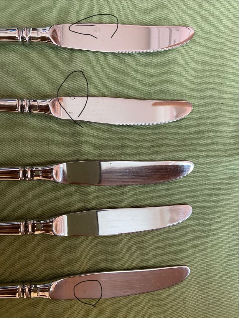 AZUMA 18-18 ナイフ、フォーク、スプーン 5客セット