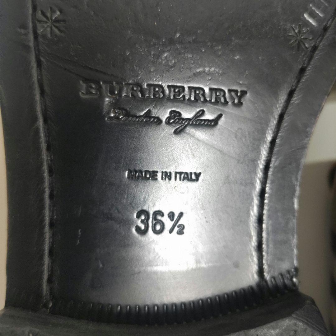 Burberry バーバリー ノバチェック ローファー キャンバス 36.5
