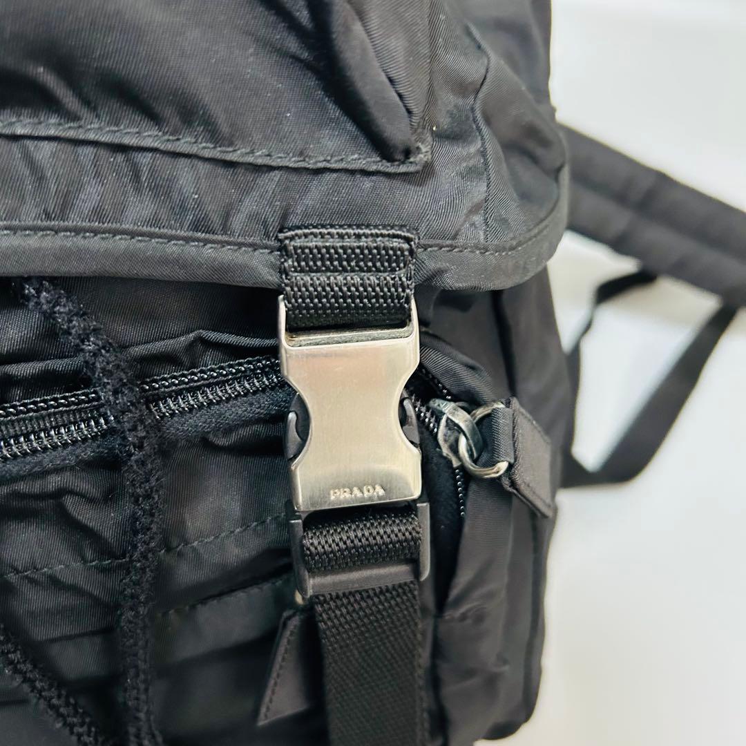 PRADA プラダ テスートナイロン 巾着型 リュックサック バックパック