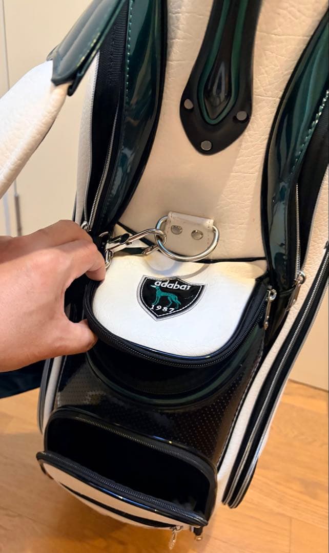 最終値下げ！美品！adabat(アダバット)ゴルフ キャディバッグ