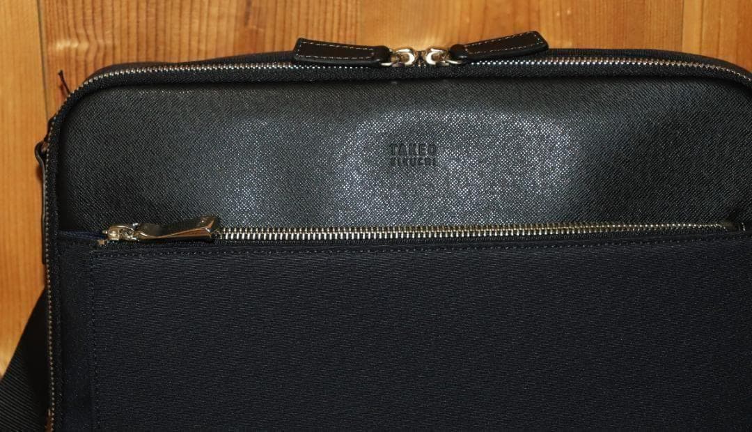 新品 TAKEO KIKUCHI 撥水 ショルダーバッグ A4　Ⓗ