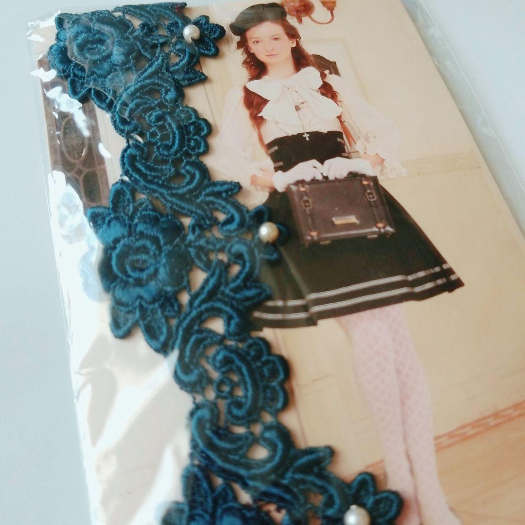 ヴィクトリアンメイデン　別珍パフスリーブドレス　ノベルティ　チョーカーつき