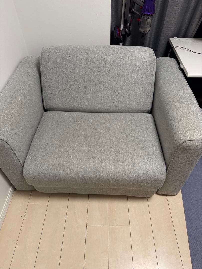 コアラマットレス　ソファベッド　グレー