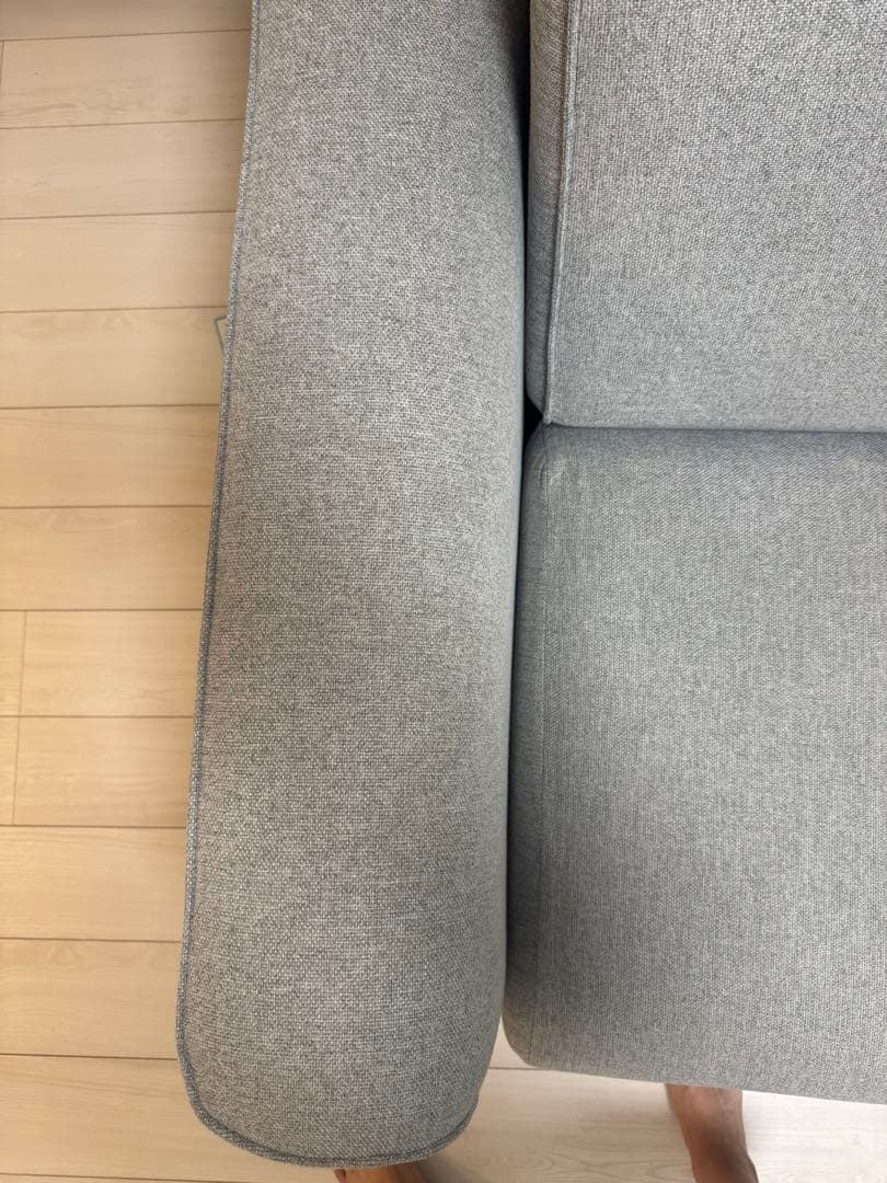 コアラマットレス　ソファベッド　グレー