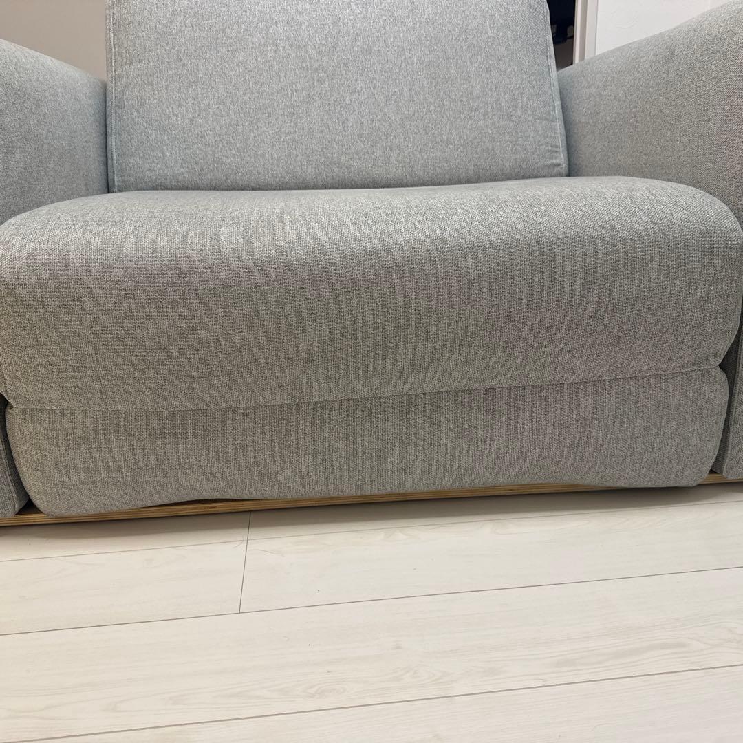 コアラマットレス　ソファベッド　グレー