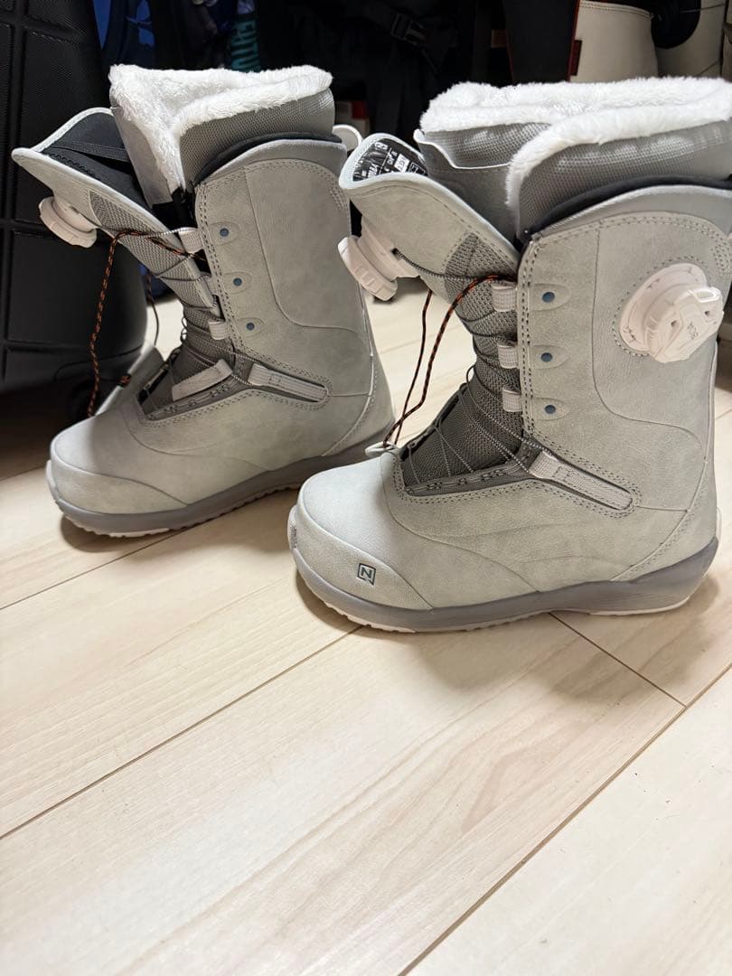 CROWN BOA スノーボードブーツ 25.5cm グレー