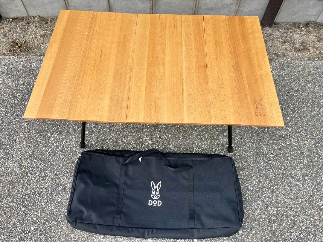 DODキャナリーテーブルM 収納袋付き