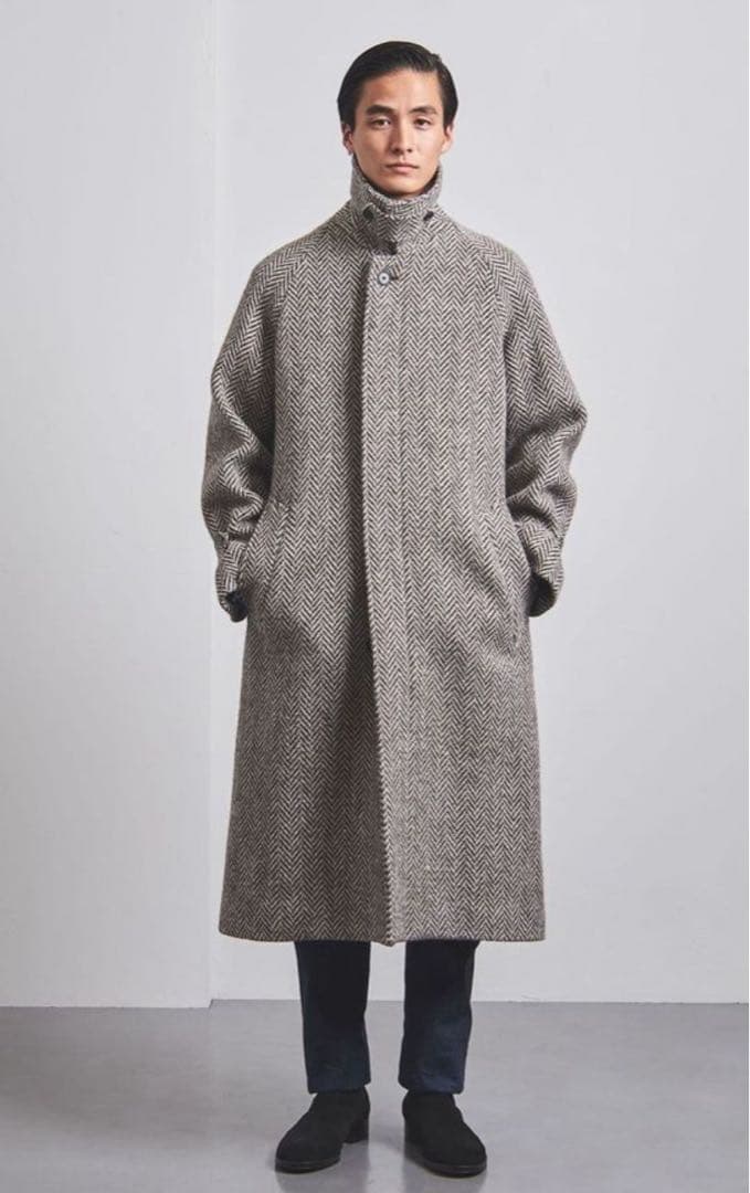 UNITED ARROWS MARLING＆EVANS ヘリンボーン　コート