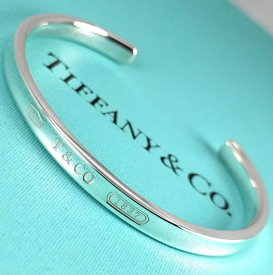 ★SALE★【ティファニー】１８３７　ナロー　カフ　バングル　2404