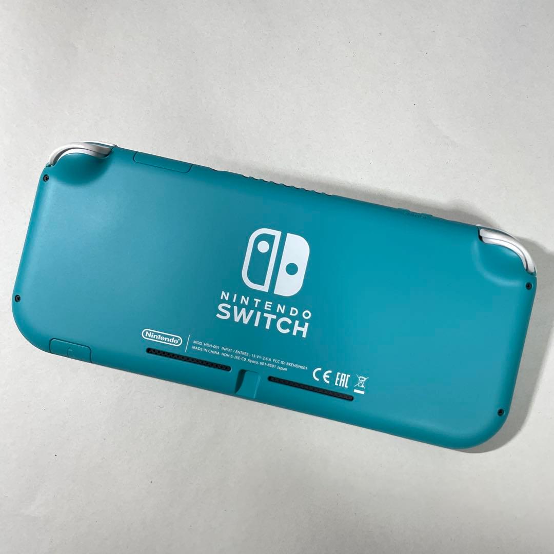 Nintendo Switch Lite ターコイズ 美品 SDカード ケース付