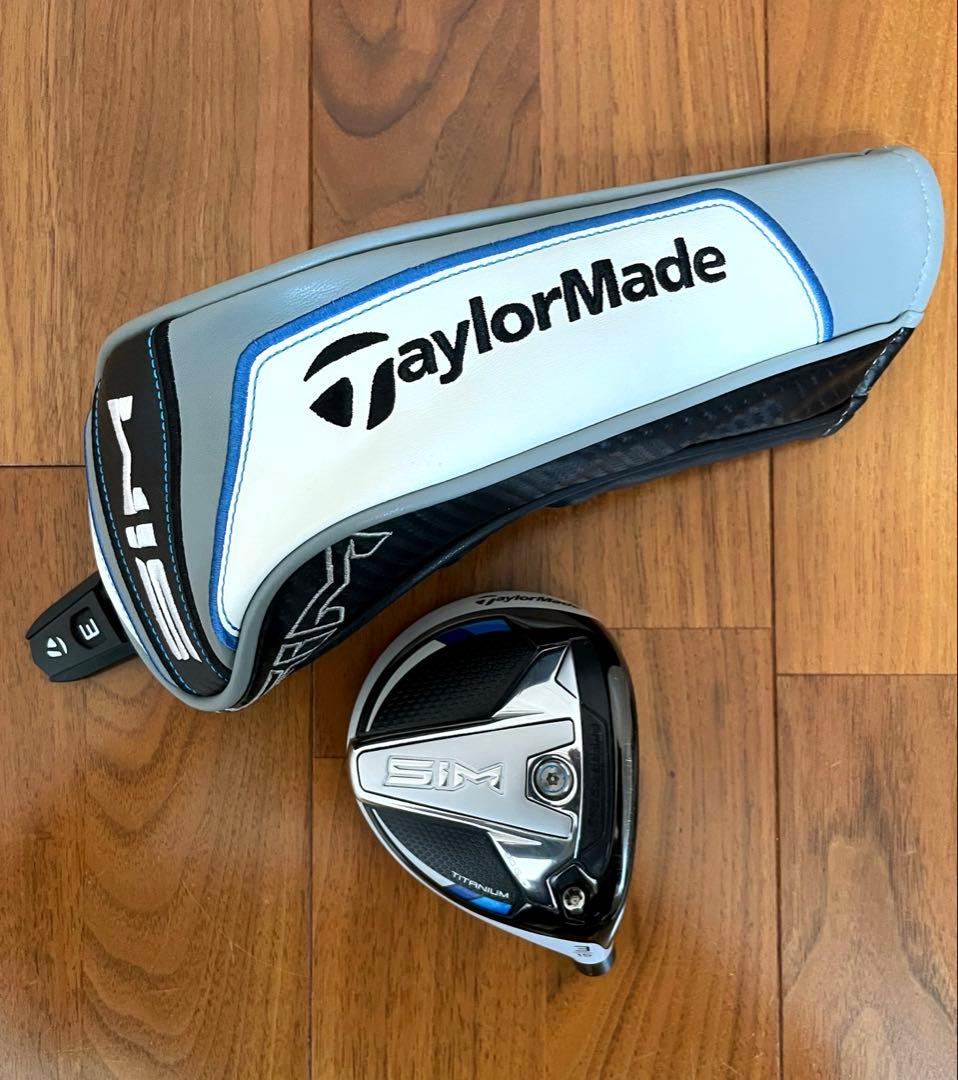 【美品】テーラーメイド SIM フェアフェイウッド 3W 15度 *ヘッドのみ