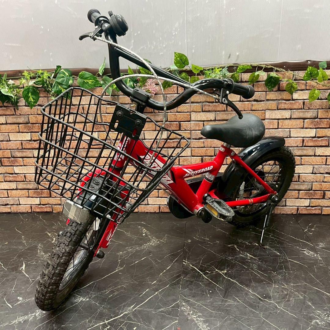 70】子供用自転車 子供車 PARTENZA レッド 14インチ シングル Amazon