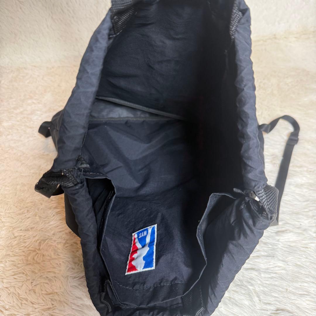 ヒステリックグラマー ナイロン ナップサック2way ヒスガール ブラック