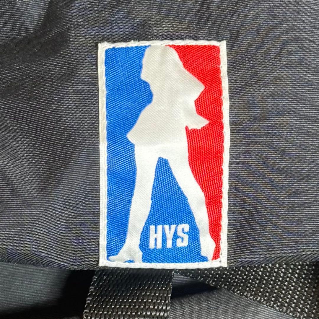 ヒステリックグラマー ナイロン ナップサック2way ヒスガール ブラック