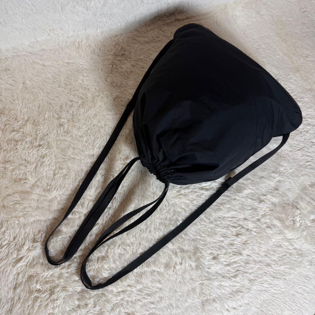 ヒステリックグラマー ナイロン ナップサック2way ヒスガール ブラック