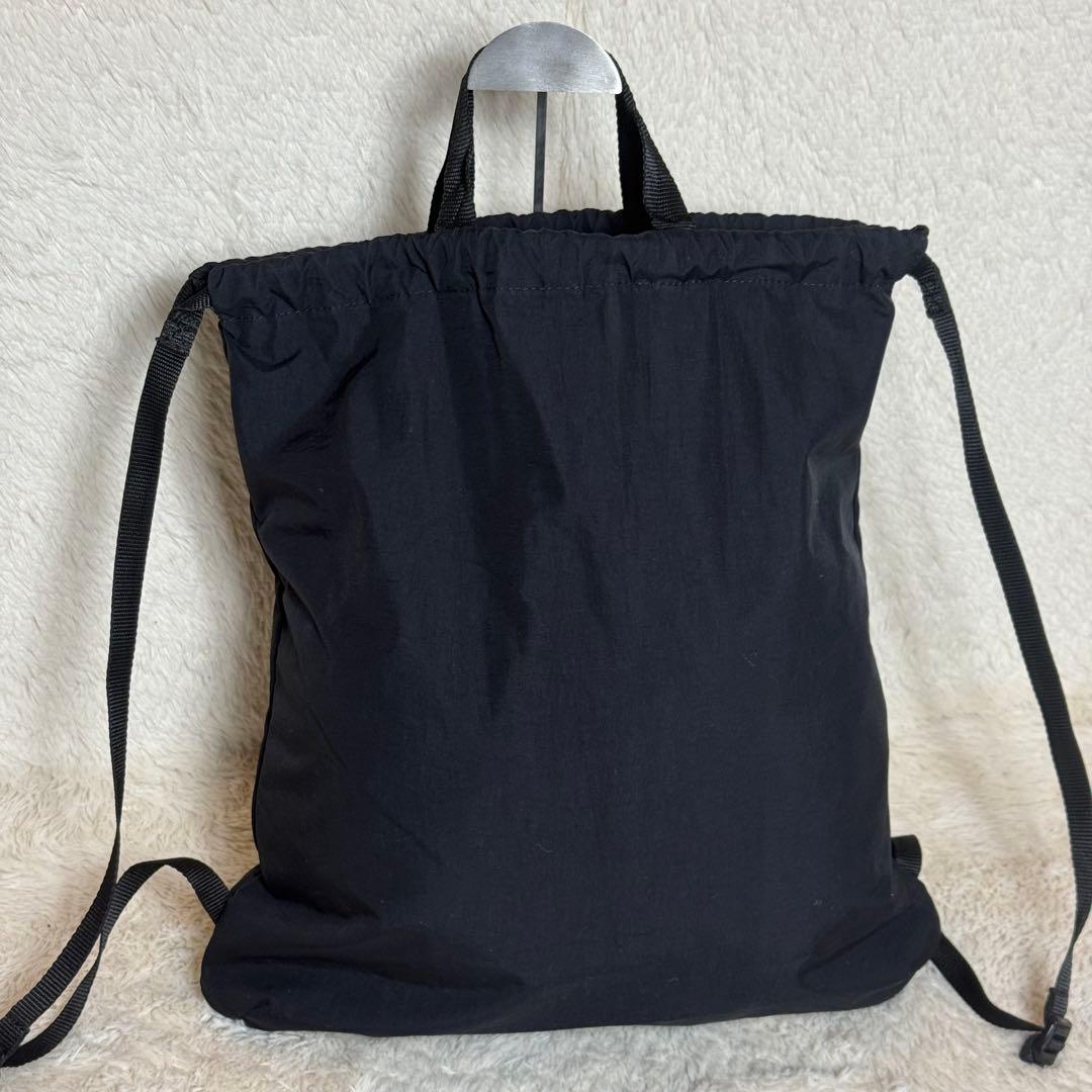 ヒステリックグラマー ナイロン ナップサック2way ヒスガール ブラック