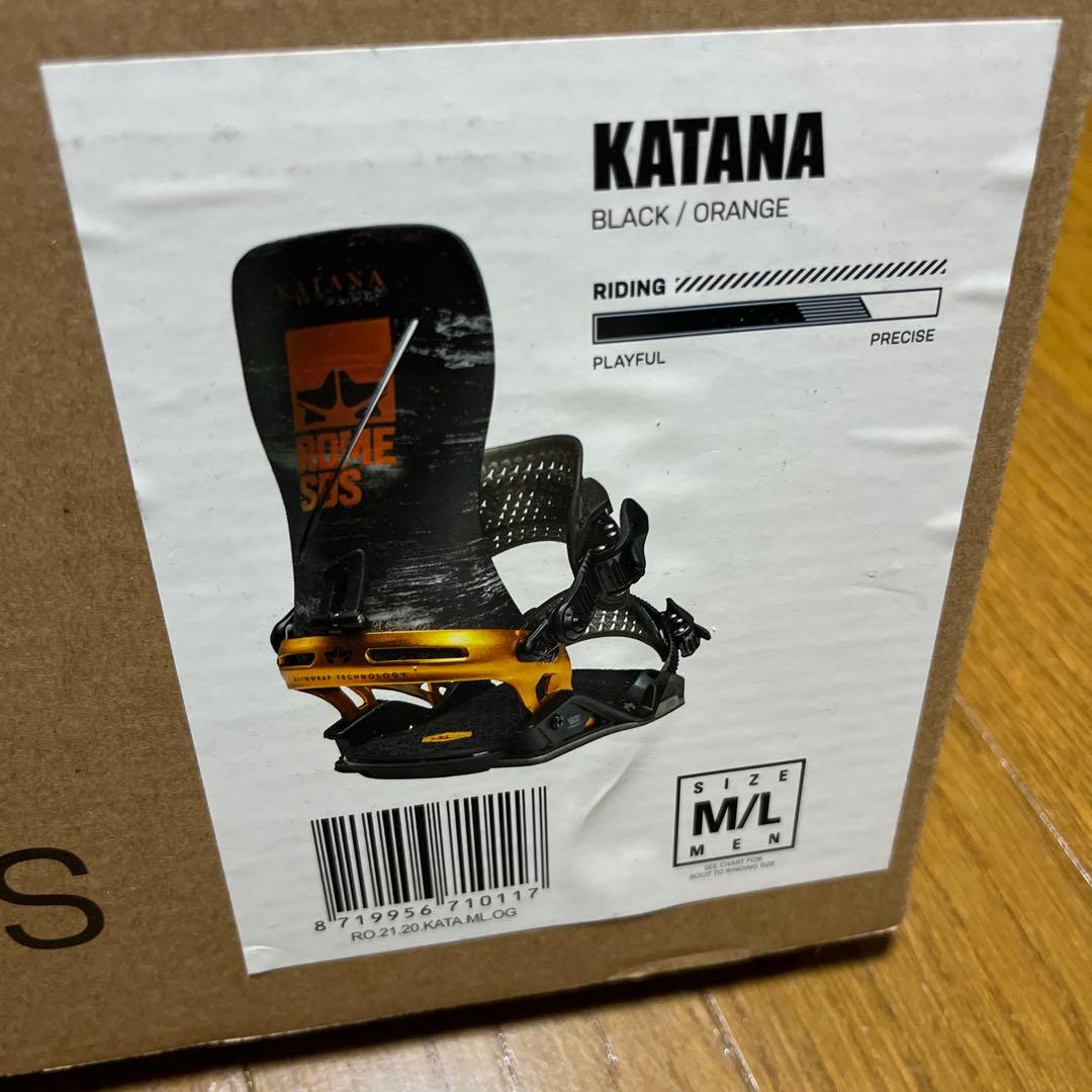 スノーボード ROME SDS KATANA Binding