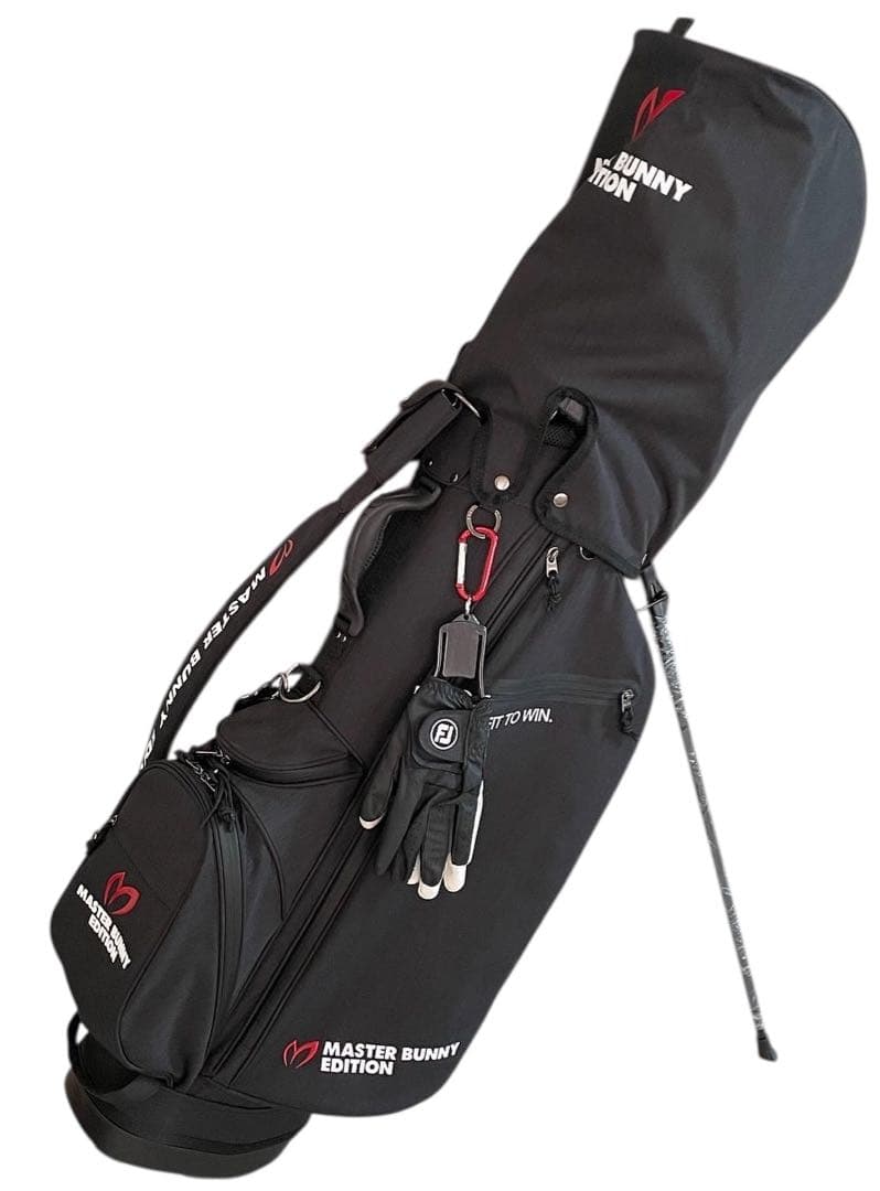 MASTER BUNNY EDITION キャディバッグ ブラック