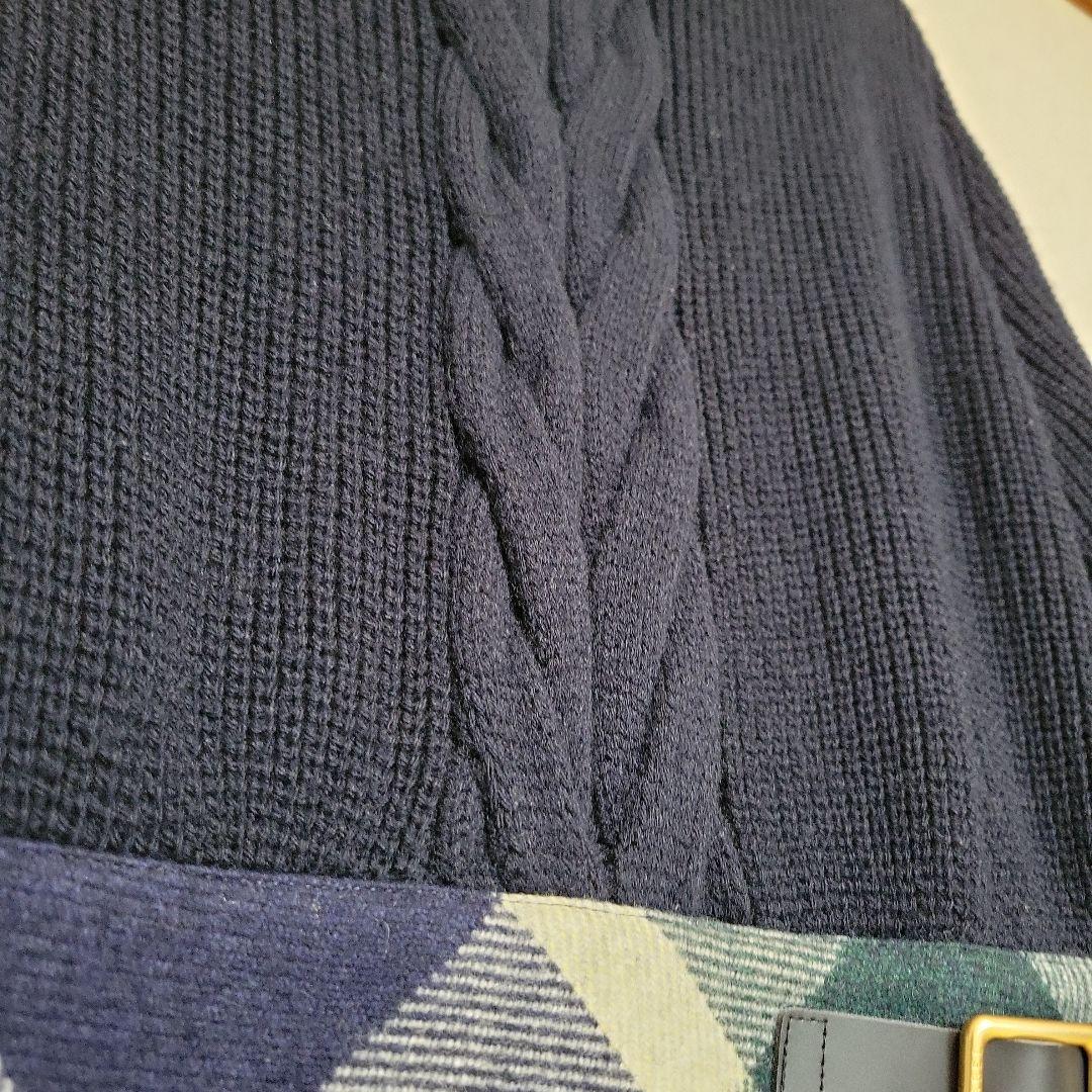 ブルーレーベルクレストブリッジ ニットワンピース 38