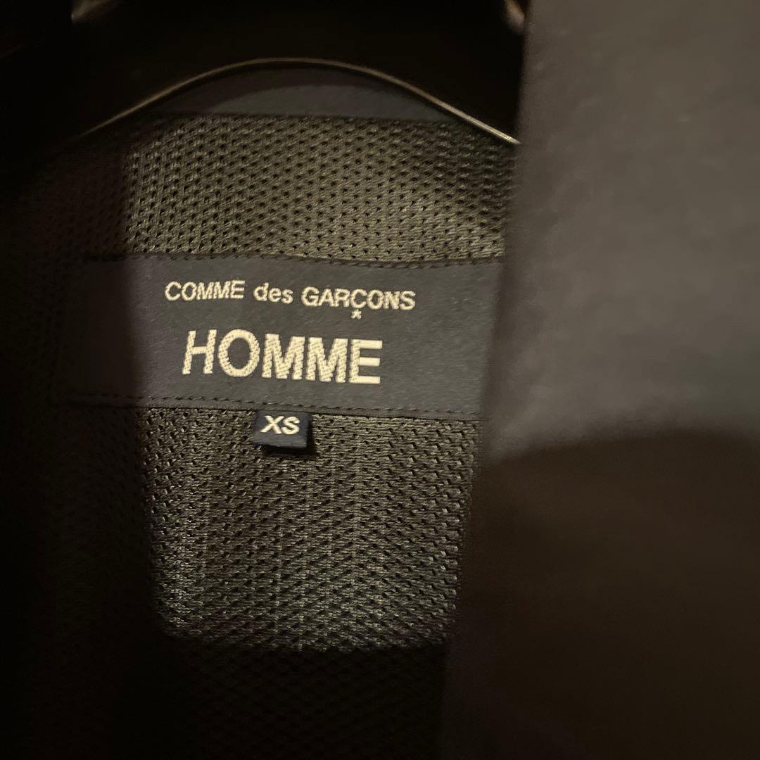 極美品COMM de GARCONS HOMME タイプライター コートNAVY