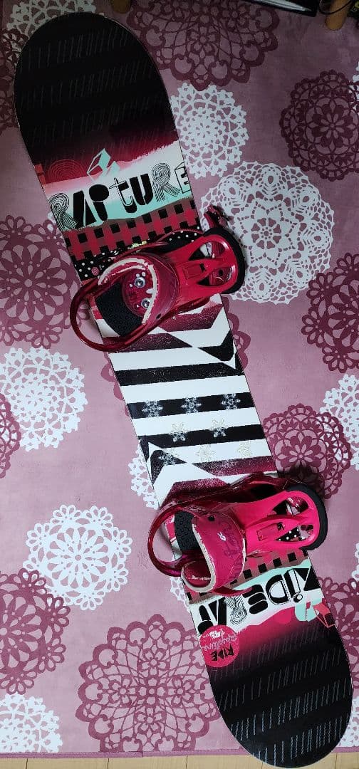 4点セット ZUMA 100cm スノーボード ビンディング ブーツ ゴーグル 4点