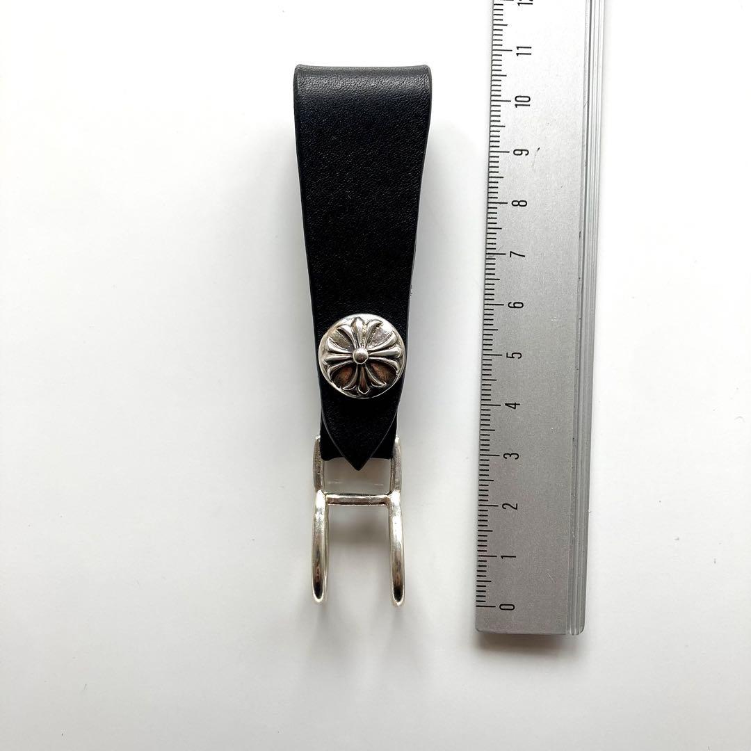 シルバー925 クロスボール　レザーベルト　BWL ハンドメイド