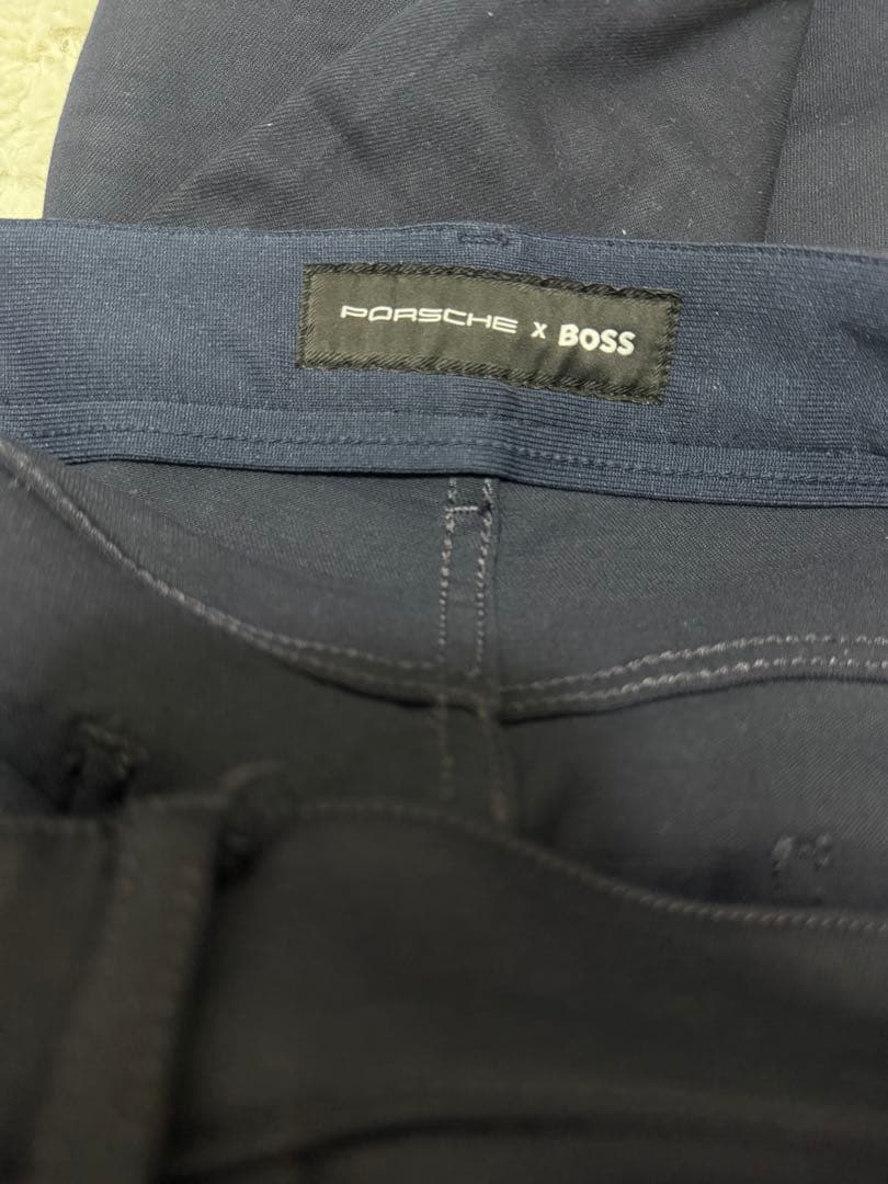 美品　32サイズ　Porsche x BOSS ネイビー スリムフィットデニム