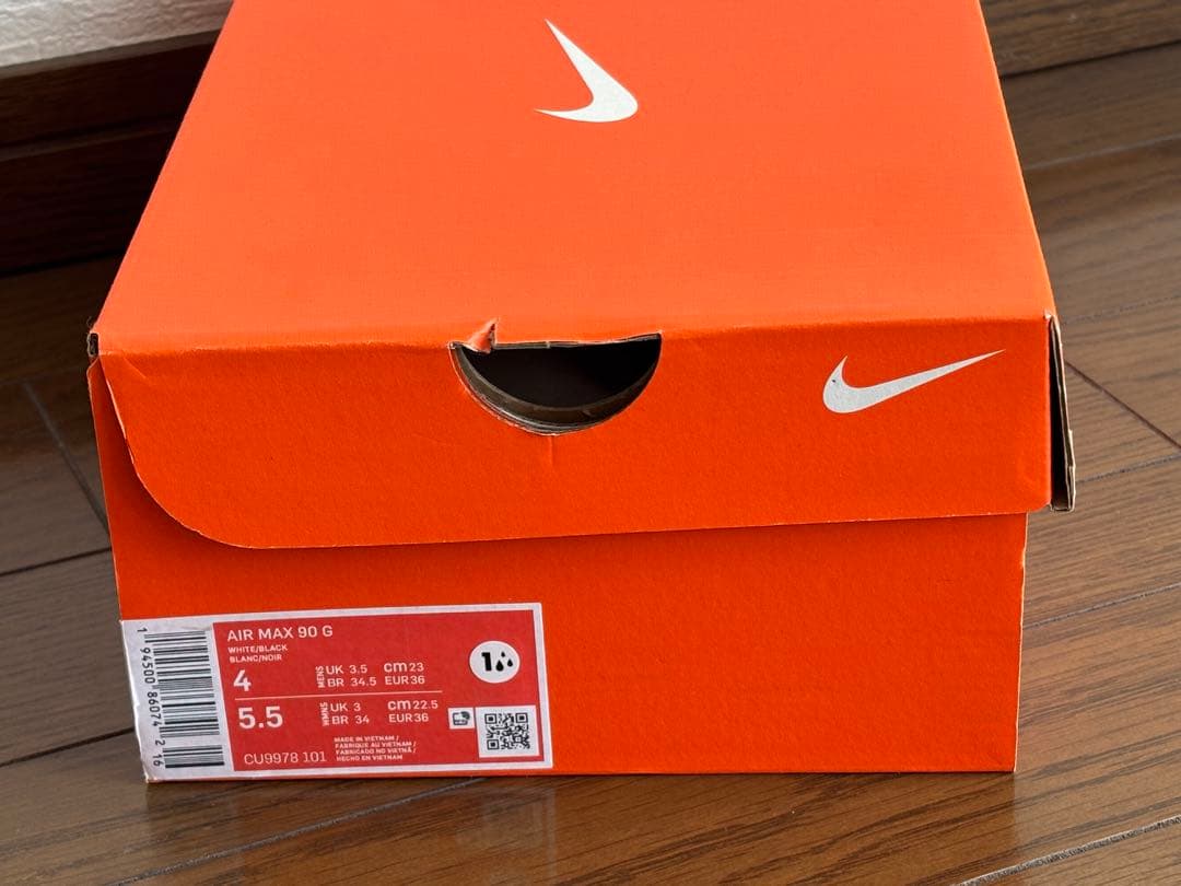 シューズ(女性用) NIKE AIR MAX 90 G 22.5cm