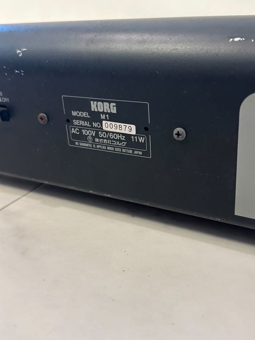 KORG M1シンセサイザー 通電確認済み