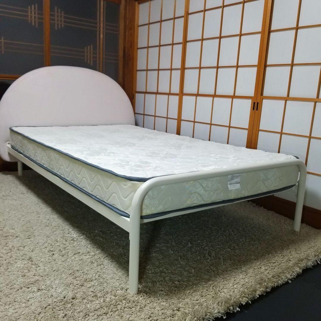 Francfranc フランフラン　セミダブルベッド　マットレス付