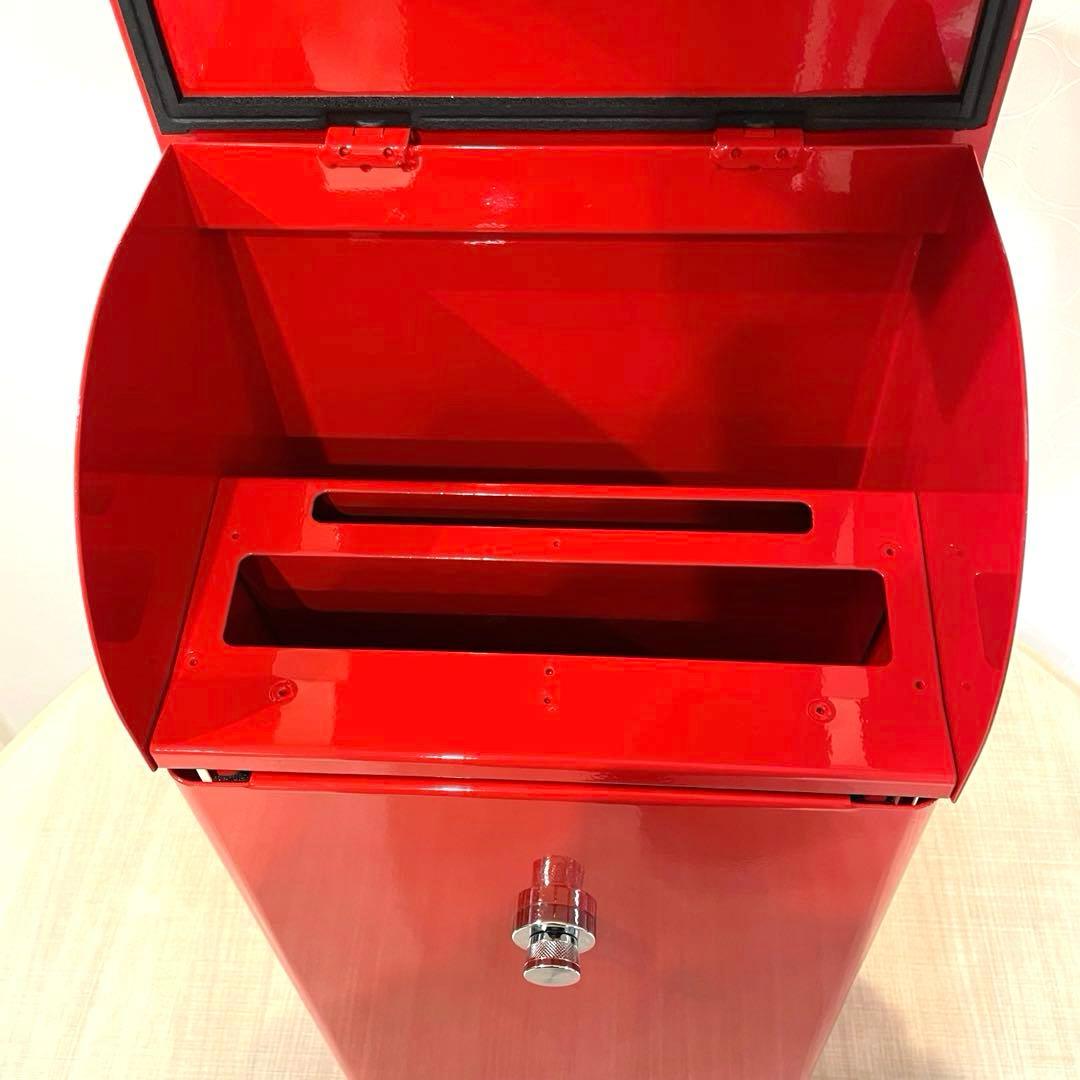 未使用】フィール2 スタンド式ポスト 右勝手 郵便ポスト 大型投函 鍵