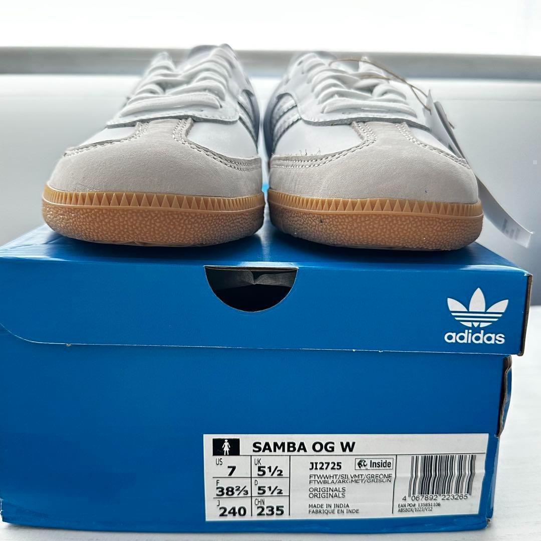 【早期完売】Adidas＊SAMBA OG Silver White 24