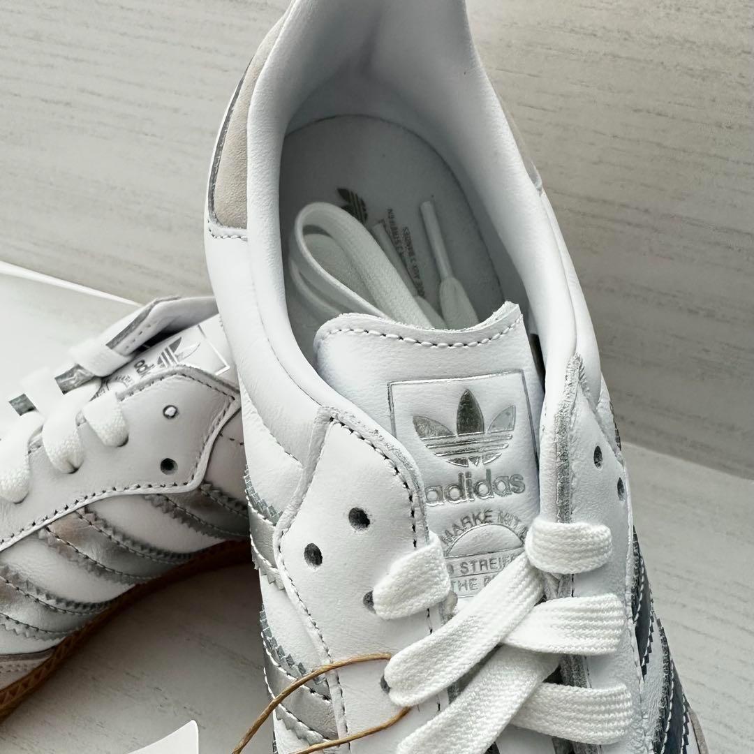 【早期完売】Adidas＊SAMBA OG Silver White 24
