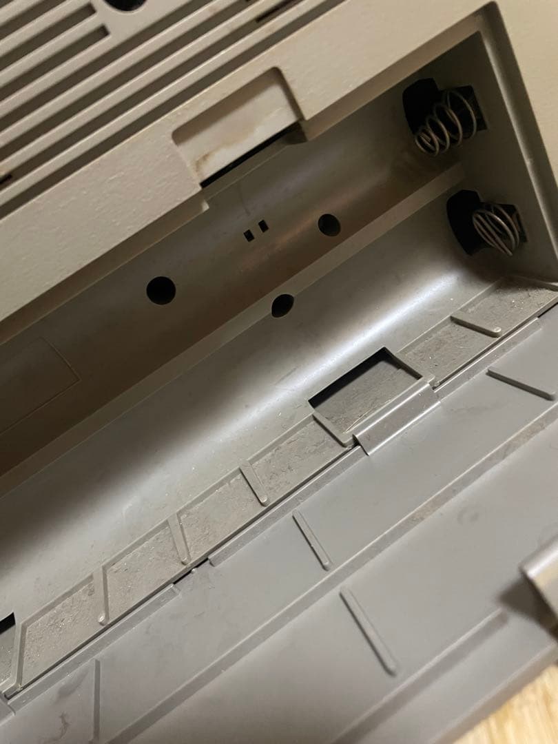 昭和レトロ　東芝ステレオラジオカセットレコーダー　RT-S90 通電確認しました