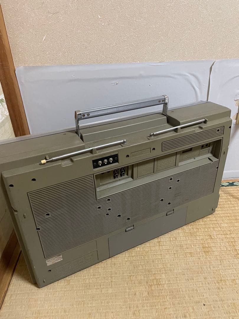 昭和レトロ　東芝ステレオラジオカセットレコーダー　RT-S90 通電確認しました