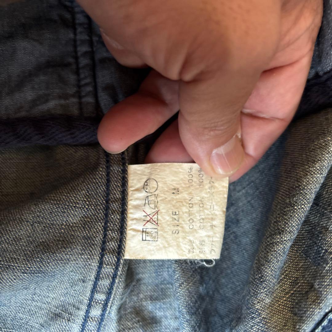 トーキングアバウトジアブストラクション　　デニムモッズコート　ライナー付き　美品