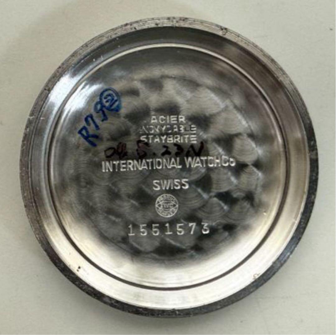 もずく様専用【希少・美品】IWC オールドインター ラウンドCal.853