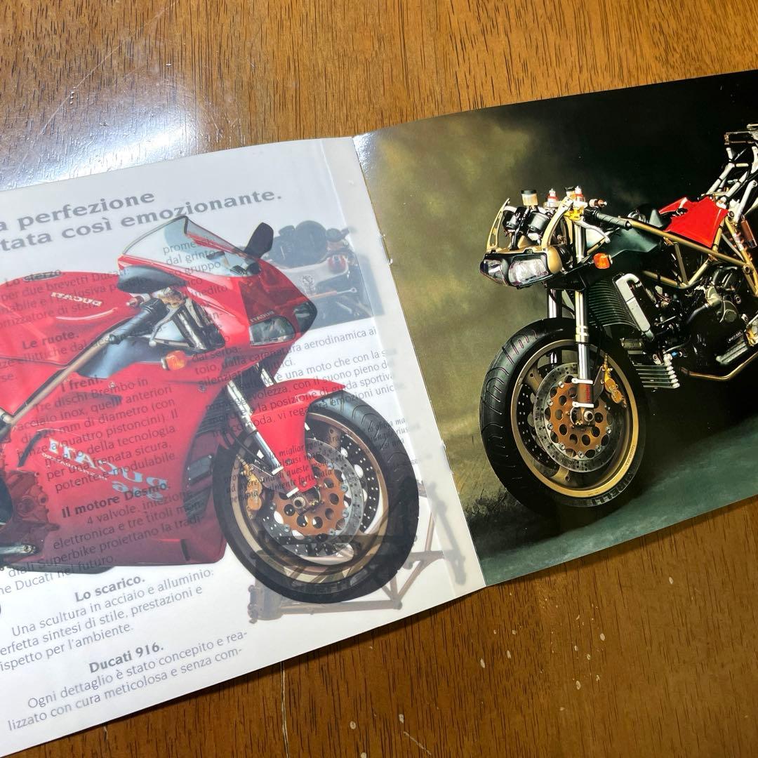 DUCATI 916 本国版・初期カタログ【超希少】SBKケース入り