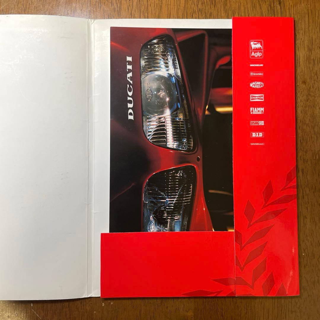 DUCATI 916 本国版・初期カタログ【超希少】SBKケース入り