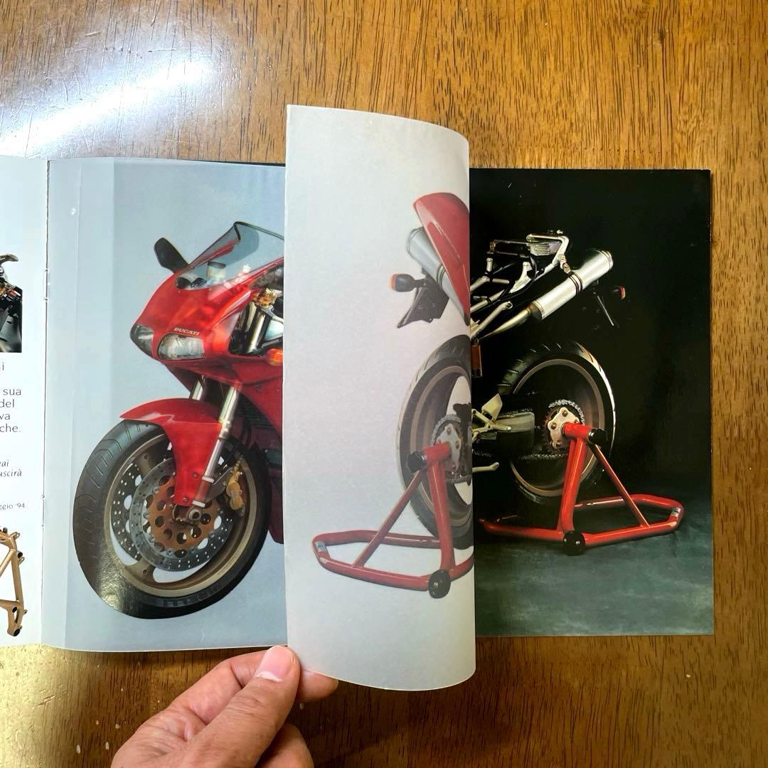 DUCATI 916 本国版・初期カタログ【超希少】SBKケース入り