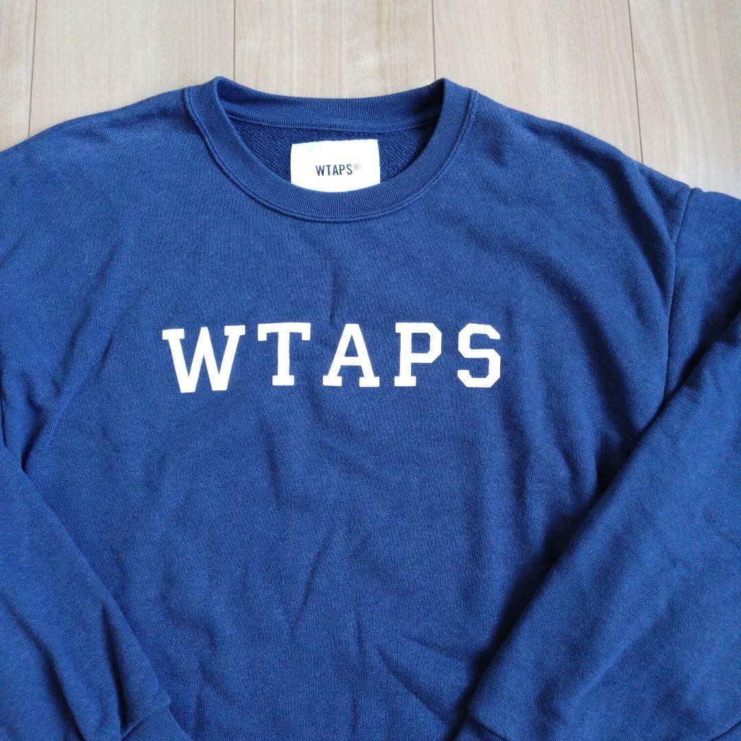 2022年モデル 人気デザイン WTAPS ロゴスウェット 薄手