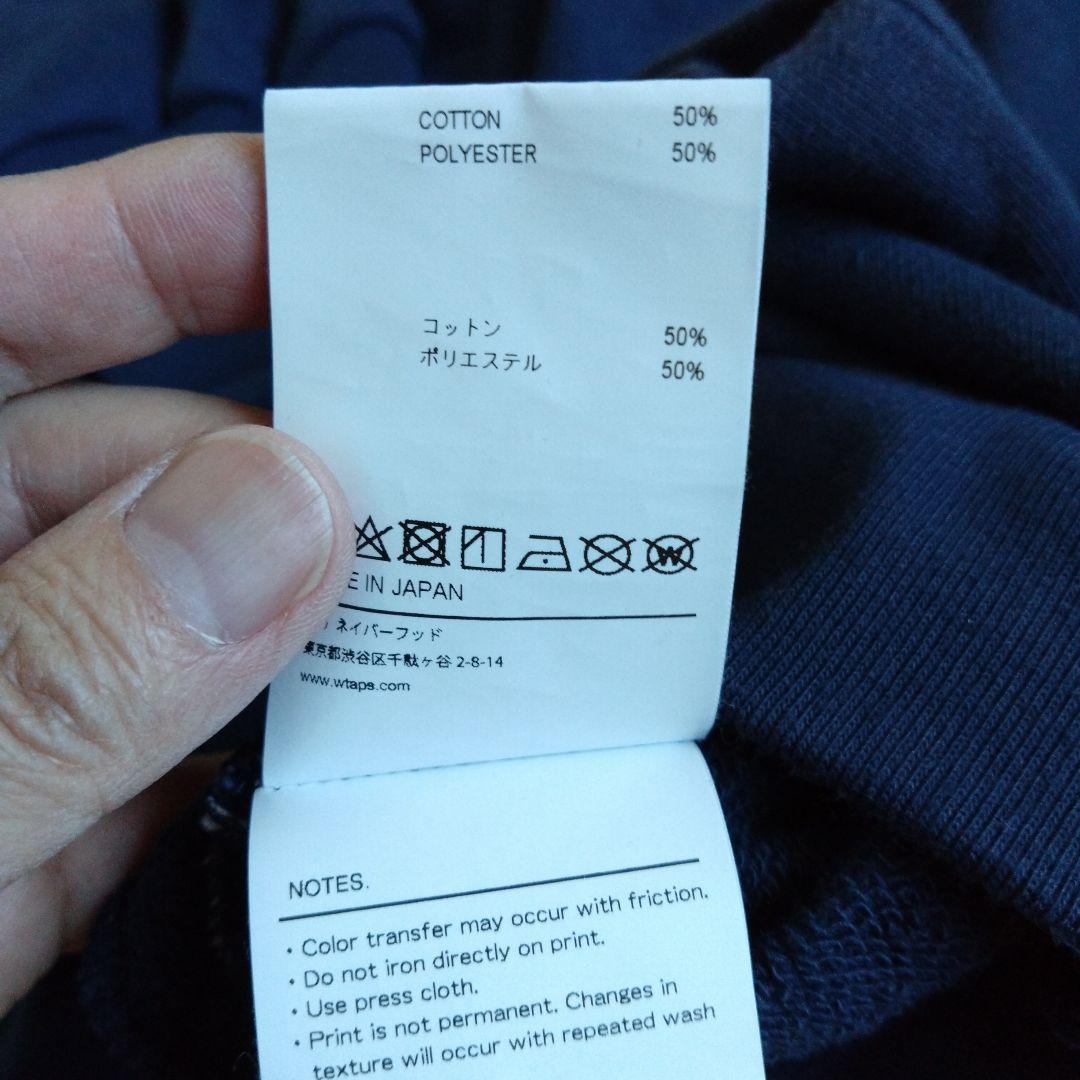 2022年モデル 人気デザイン WTAPS ロゴスウェット 薄手