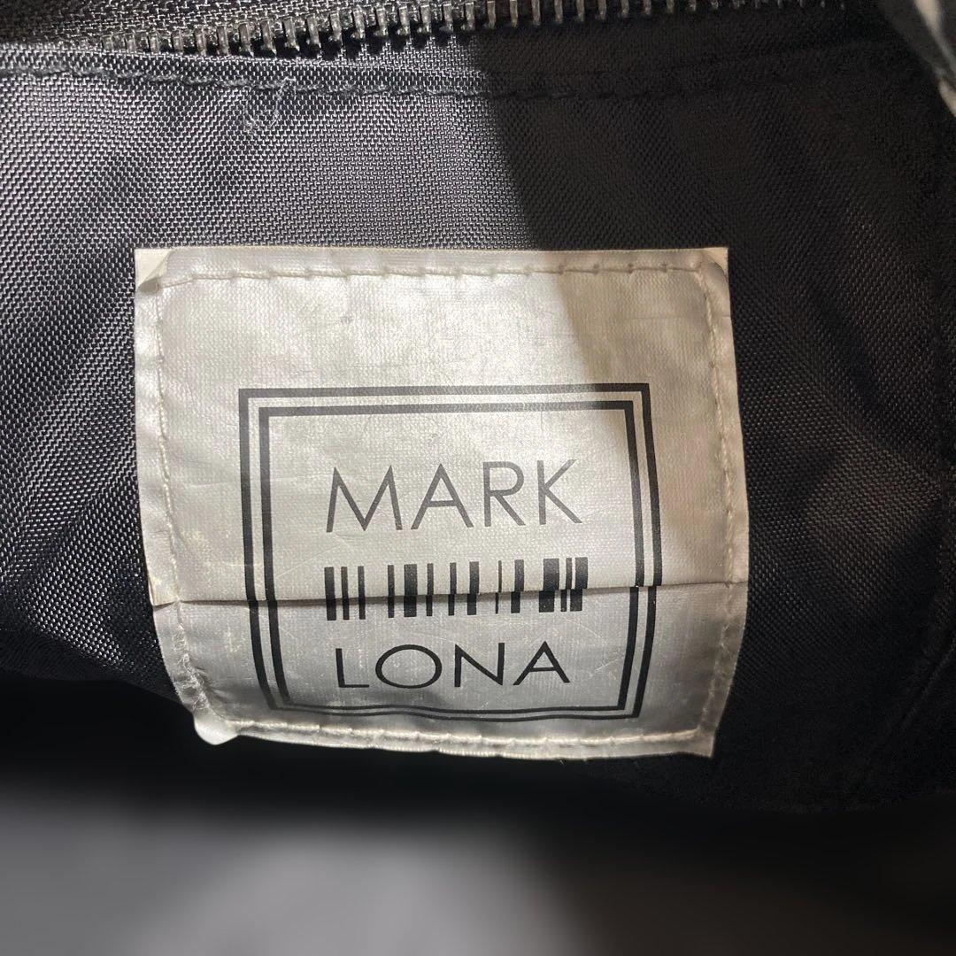 美品 木村拓哉愛用！マークアンドロナ ゴルフカートバッグ 総柄 ナイロン 黒