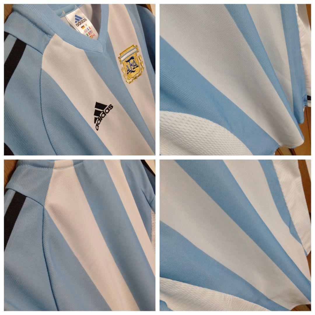 アディダス アルゼンチン代表 ユニフォーム 02/03 ホーム Mサイズ
