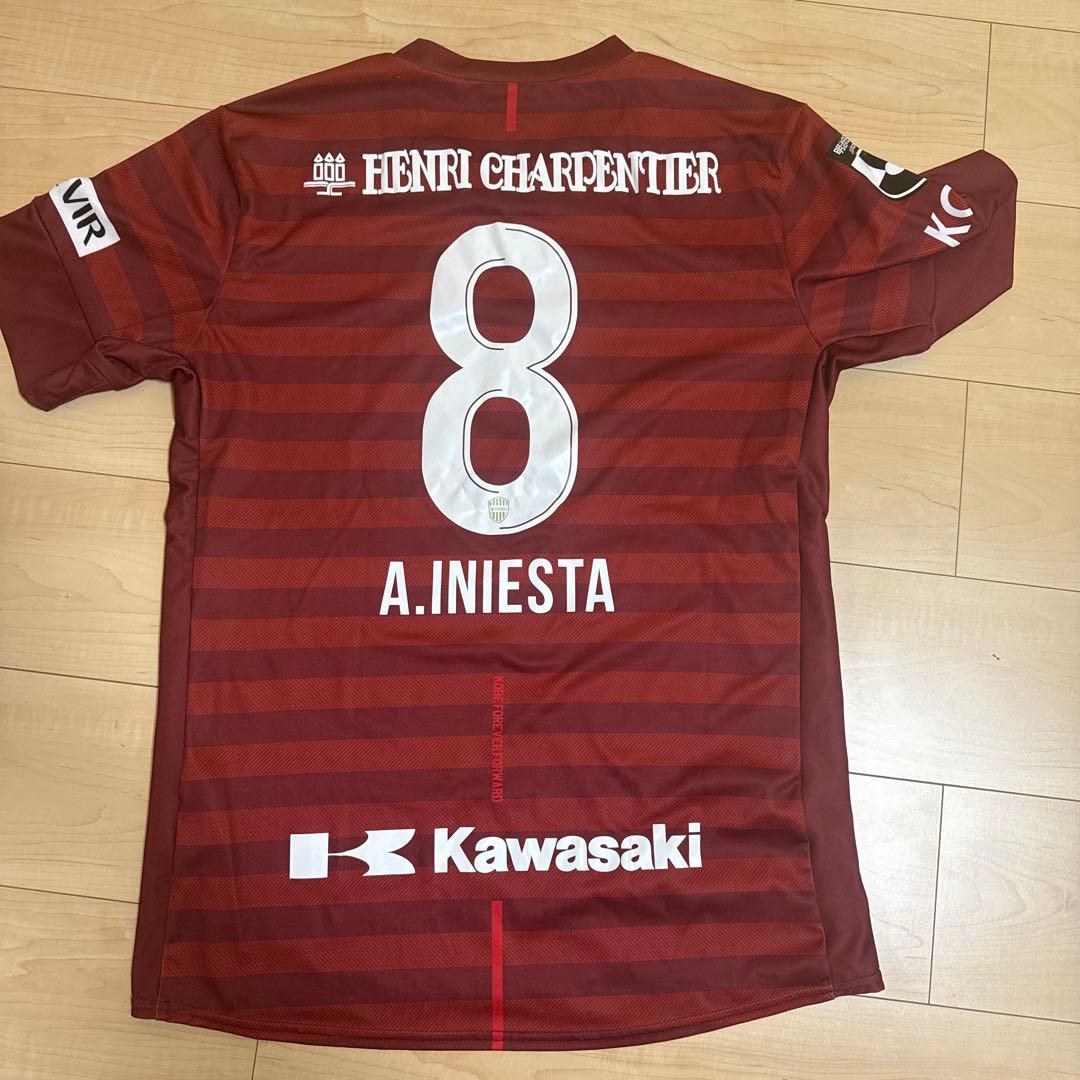 ヴィッセル神戸 2019サードユニフォーム ダビド・ビジャとイニエスタT