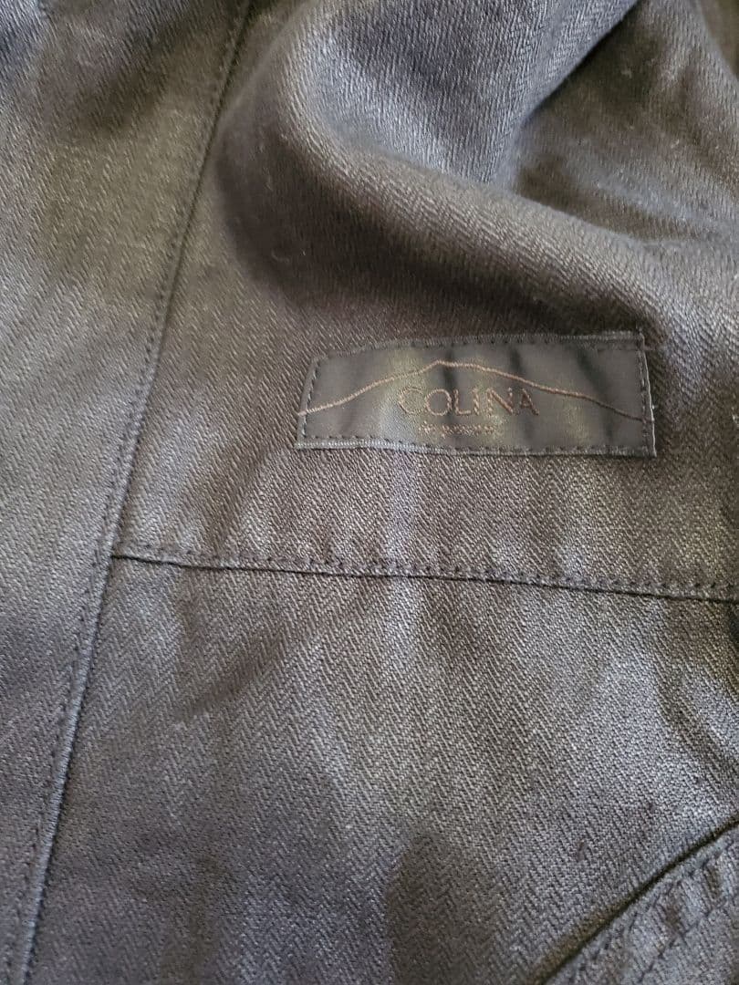 COLINA アトリエコートショップコートLブラック