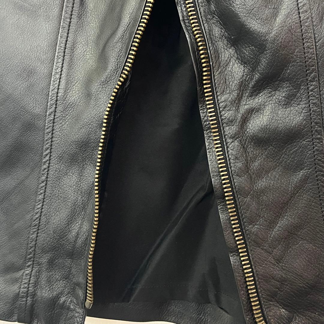 GUCCI グッチ レディース 牛革レザースカートサイズ38