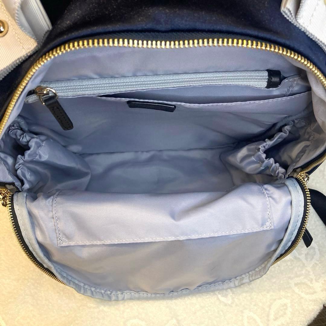 LANVIN en Bleuランバンオンブルー エコール リュック　ネイビー　L